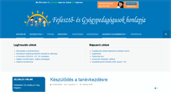 Desktop Screenshot of fejlesztok.hu